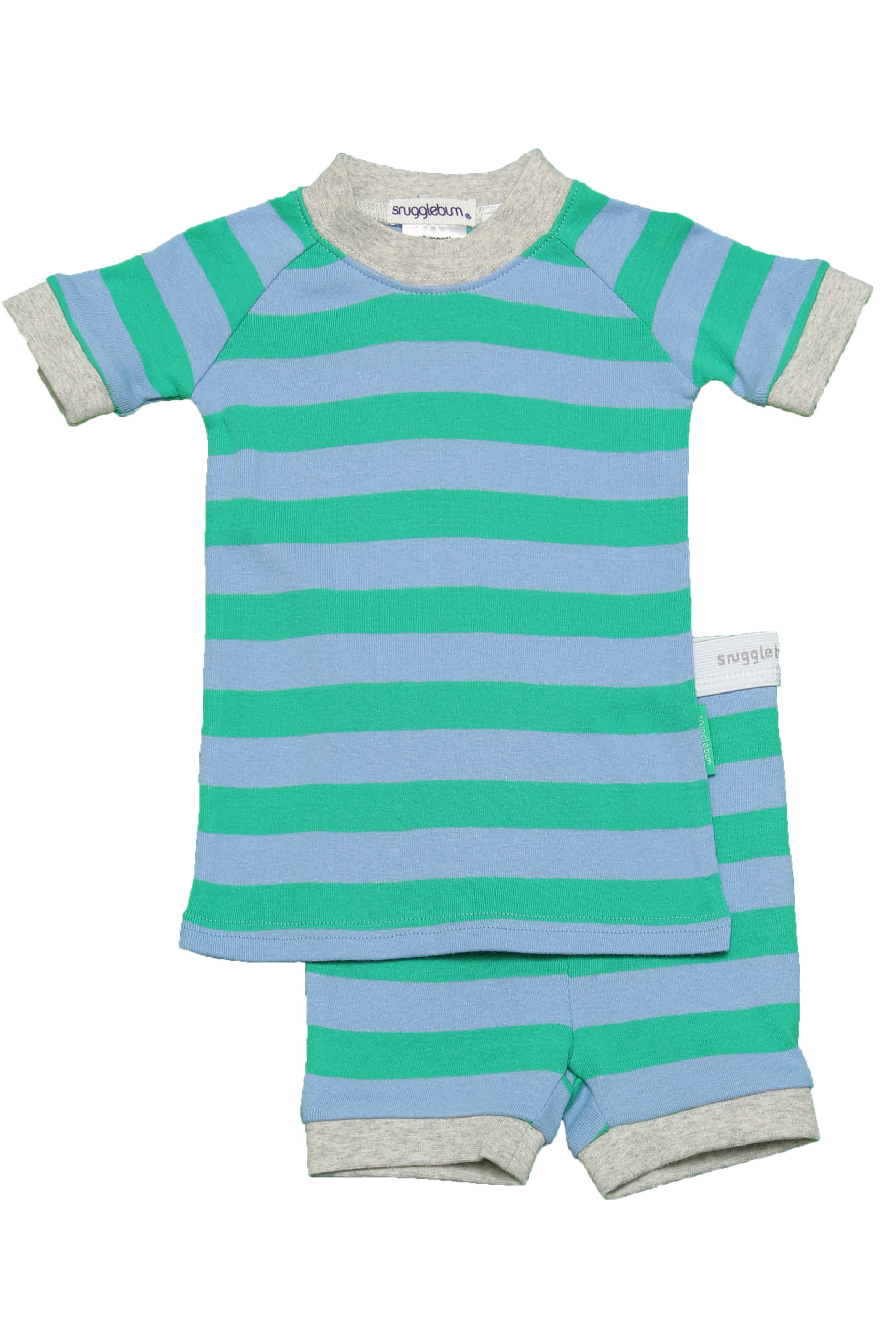 Sea Stripe Shortjohn –Snugglebum