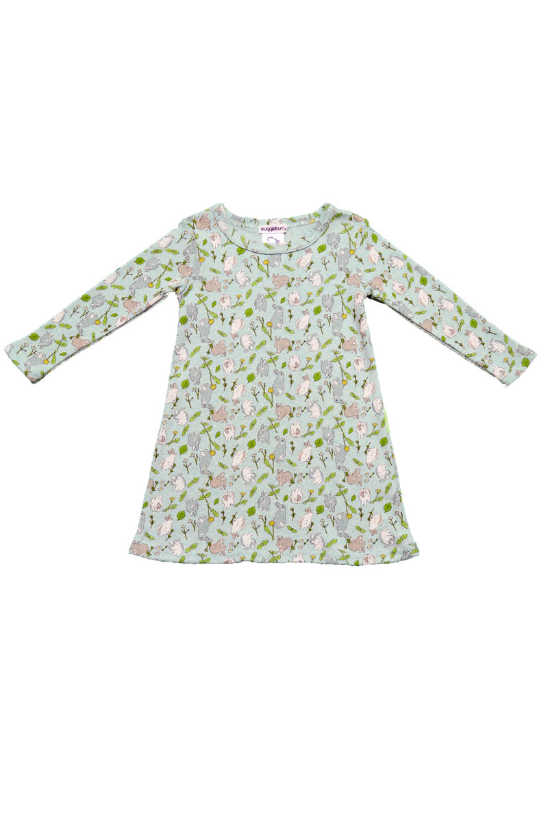 Floral Bunny Playdress